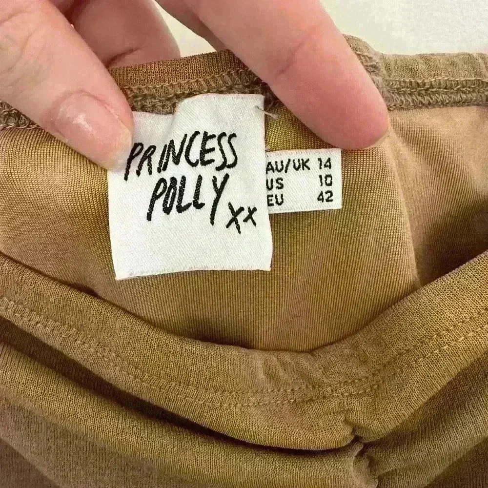 Princess Polly Charm Strapless Maxi Dress Size 10 - Picture 4 of 5